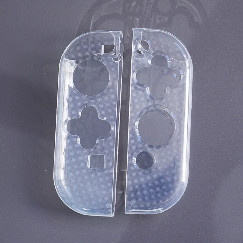 

Crystal Handle Hard Protective Case Cover Clear Shell for Switch/Switch OLED Controller Protective Case Cover