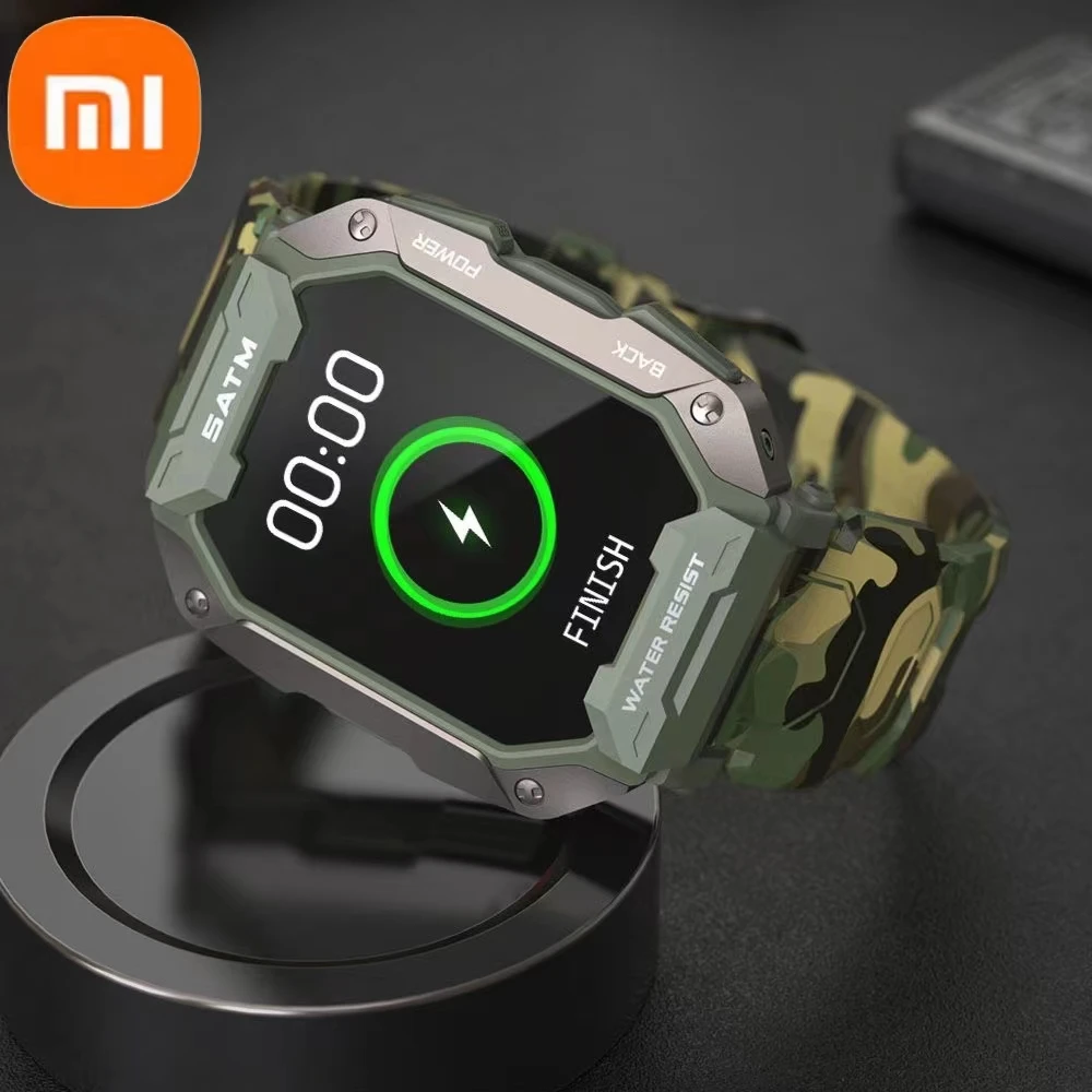 

Smart Watches Men 380 Mah Large Battery IP68 Waterproof Sleep Tracker Fitness Tracker for Android IOS Sports Men Smartwatches