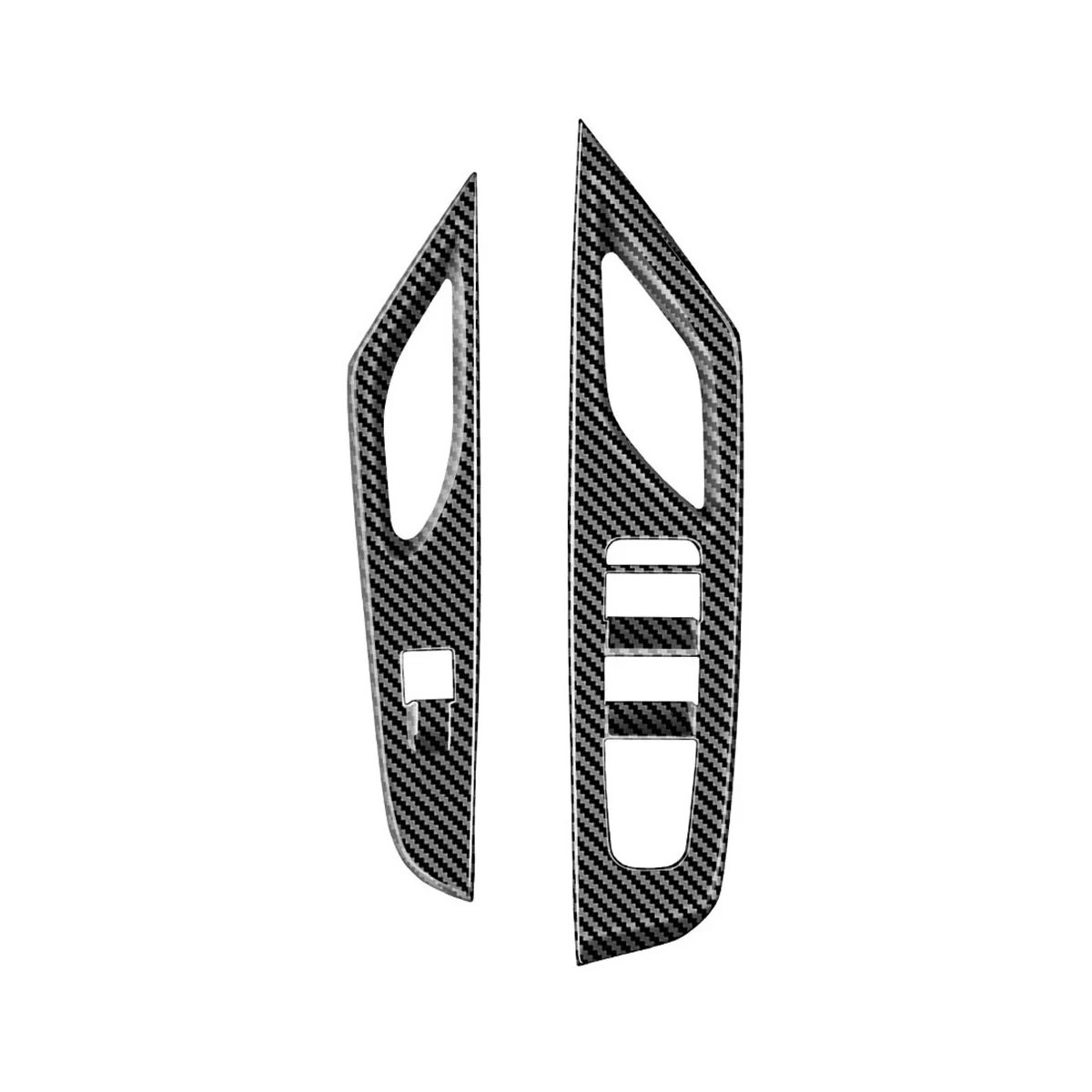 Автомобильный подлокотник из углеродного волокна с узором для внутренней двери