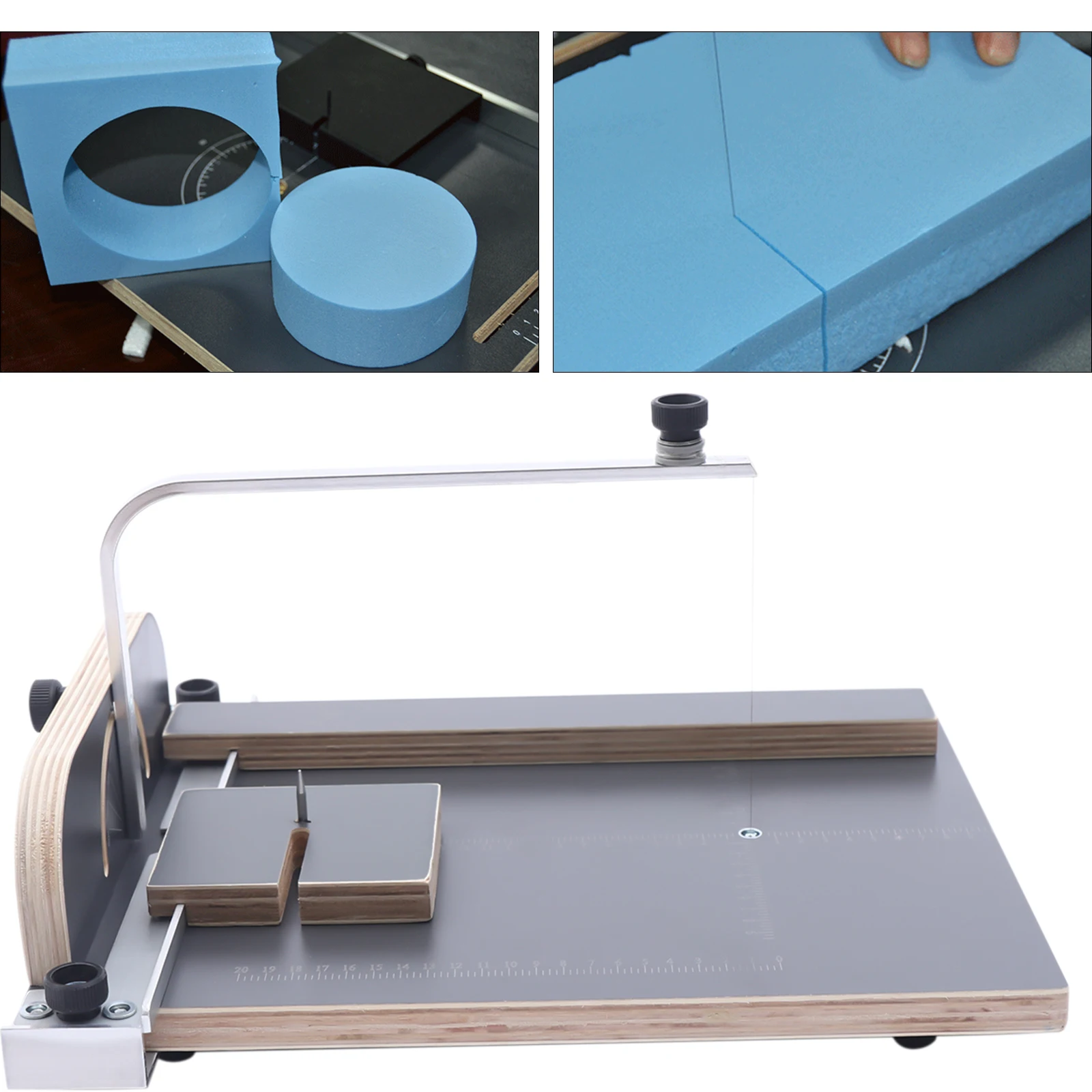 Hot Wire Foam Cutter Working Table Tool Styrofoam Cutting Machine Cutting Device for Wax Sponge enlarge