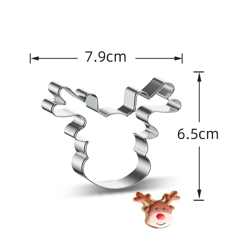 

Рождественские формочки для печенья Santa Claus/Snowman/Tree