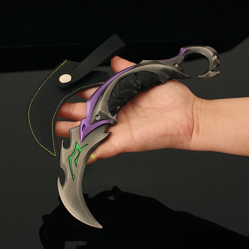 Valorant Weapon Reaver Karambit Knife 22 см