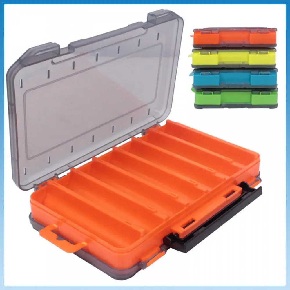 

Folded Sub-bait Box Sturdy Fishing Tackle Box Y-shaped Groove With Drain Hole Fishing Gear Storage Box Fishing Accessories