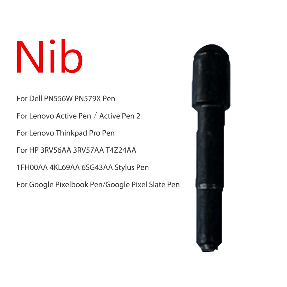 

3pcs Touch Pen Replacement Tip Nib for DELL PN579X PN556W Pen /Lenovo Thinkpad Pro Pen/Lenovo Active Pen 1 2/Google Pixel Slate