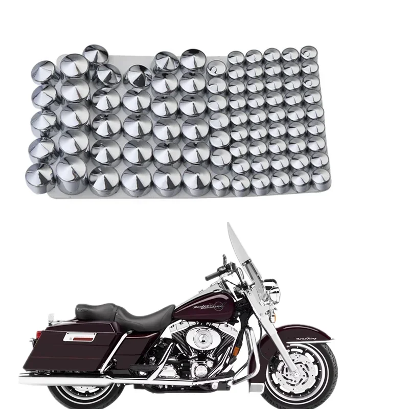 Для Harley Twin Cam Road King FLHR 1994-2006 Запчасти для мотоциклов ABS 83 шт. крышка крышки болта
