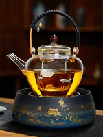 cooking teapot glass handmade teapot electric ceramic stove tea cooker tea set household large capacity kettle water pitcher