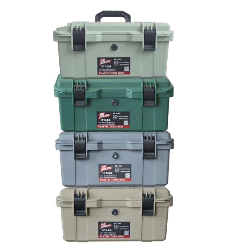 Electrician Tool Box Portable Mechanic Garage Large Multifunctional Suitcase Workshop Plastic Werkzeugkoffer Storage Case