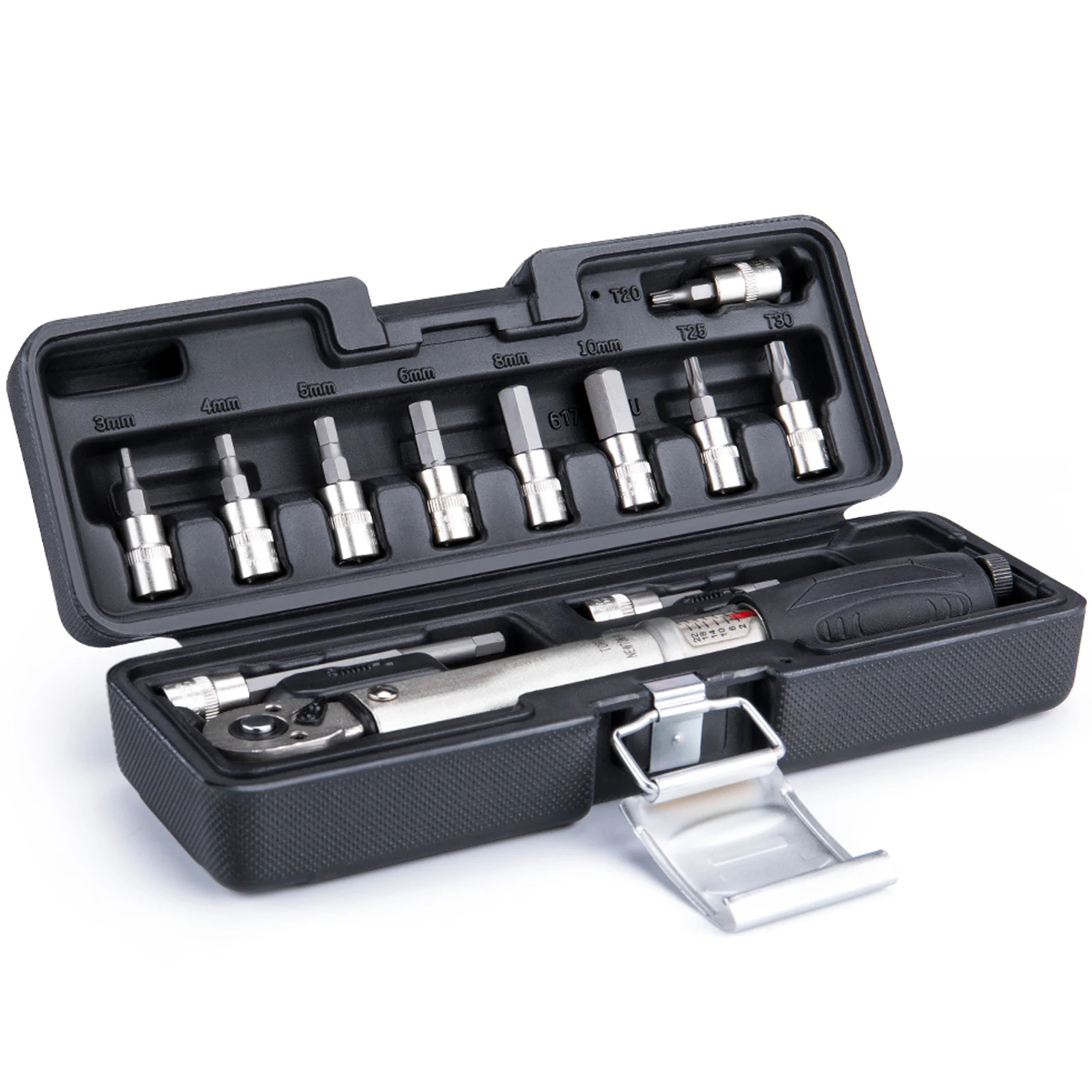 

Bike Torque Wrench Bike Torque Wrench Set 2 To 24 Nm Bicycle Tool Kit For Mountain Road Bikes With Allen Key Torx Sockets