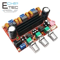 xh m139 2 1 channel digital power amplifier board 12v 24v wide voltage tpa3116d2 250w100w audio amplifier board
