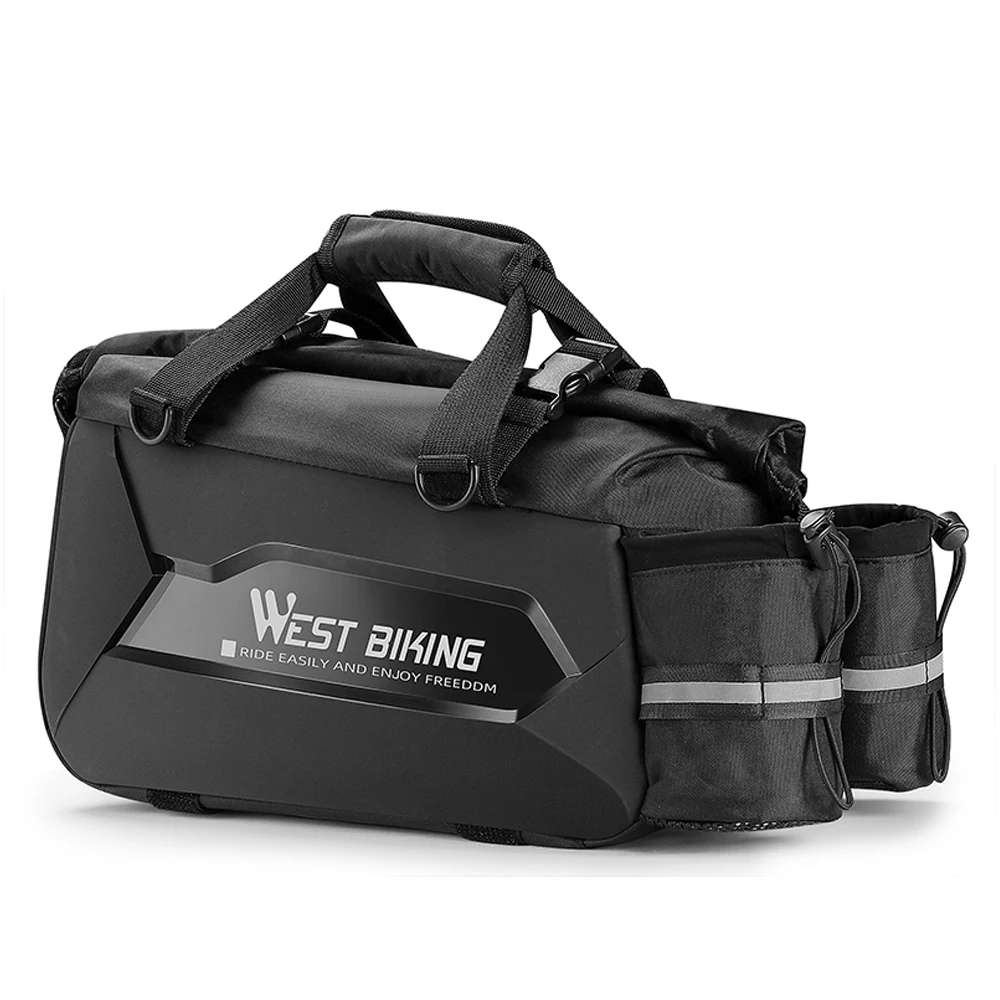 

Riding Bike Rear Seats Bag Bicycle Storage Bags Large Capacity Cycling Rack Seats Bags Travel Luggage Handbag Shoulder Bag
