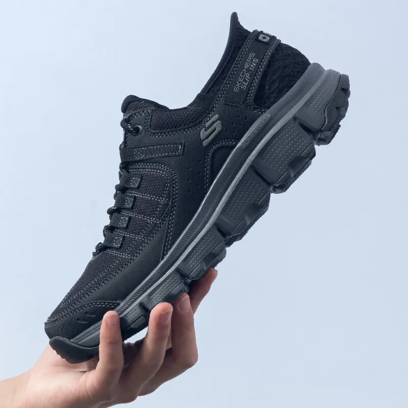 Мужская обувь Skecher 2024 зимняя спортивная уличная одежда удобная дышащая