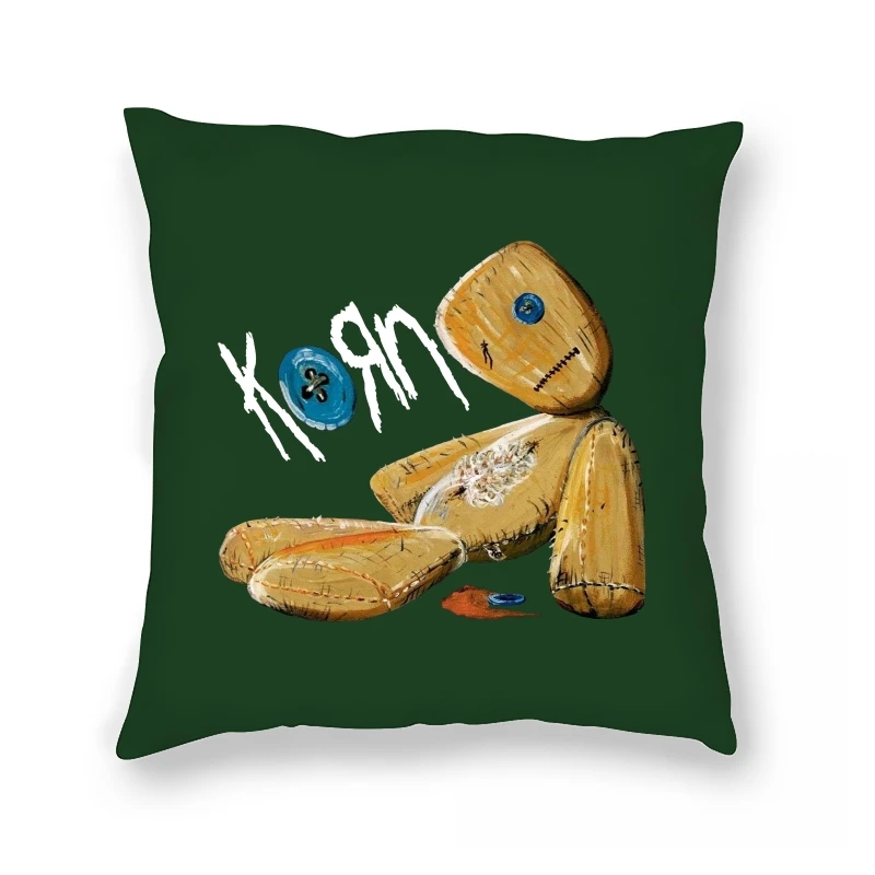 

Чехол-наволочка с изображением рок-группы KORN problems, новый черный бренд-homme