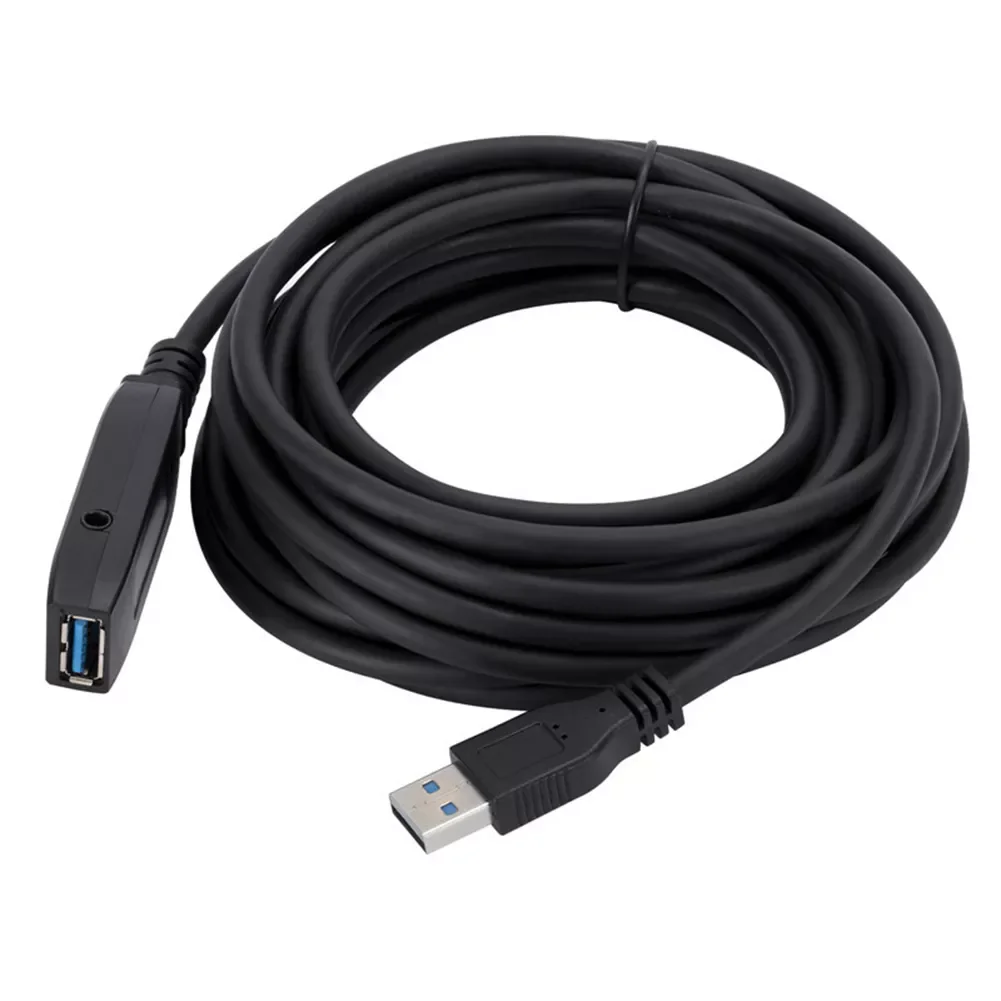 

NEW2023 5/10/15/20m USB3.0 Extension Cable Signal Amplification 5GBPS Fast Transmission Rate USB 3.0 Male to Female Cable Signal