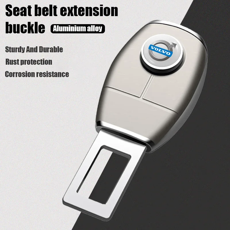 

1Pc Car Safety Belt Extender Buckle Plug Buckle for Volvo V50 Fh Truck S60 S40 Xc70 C30 Xc60 S80 V40 Xc90 Xc40 Truck Accessories