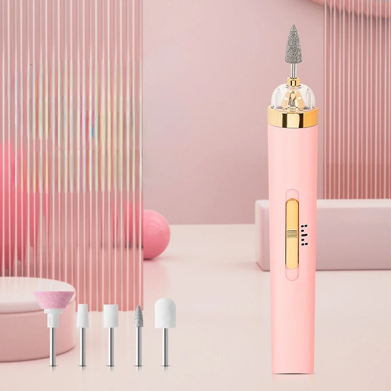 

20000rpm Rechargeable Nail Drill Pen Manicure Pedicure Nail File Polishing Machine Strong Grinding Acrylic Nail Gel Dead Skin