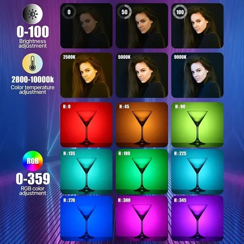 Sokani X15 X8 X25 RGB светодиодный светильник для видео, ручной светильник, трубка, палочка, управление через приложение для прямой трансляции, студийной съемки, фотосессии