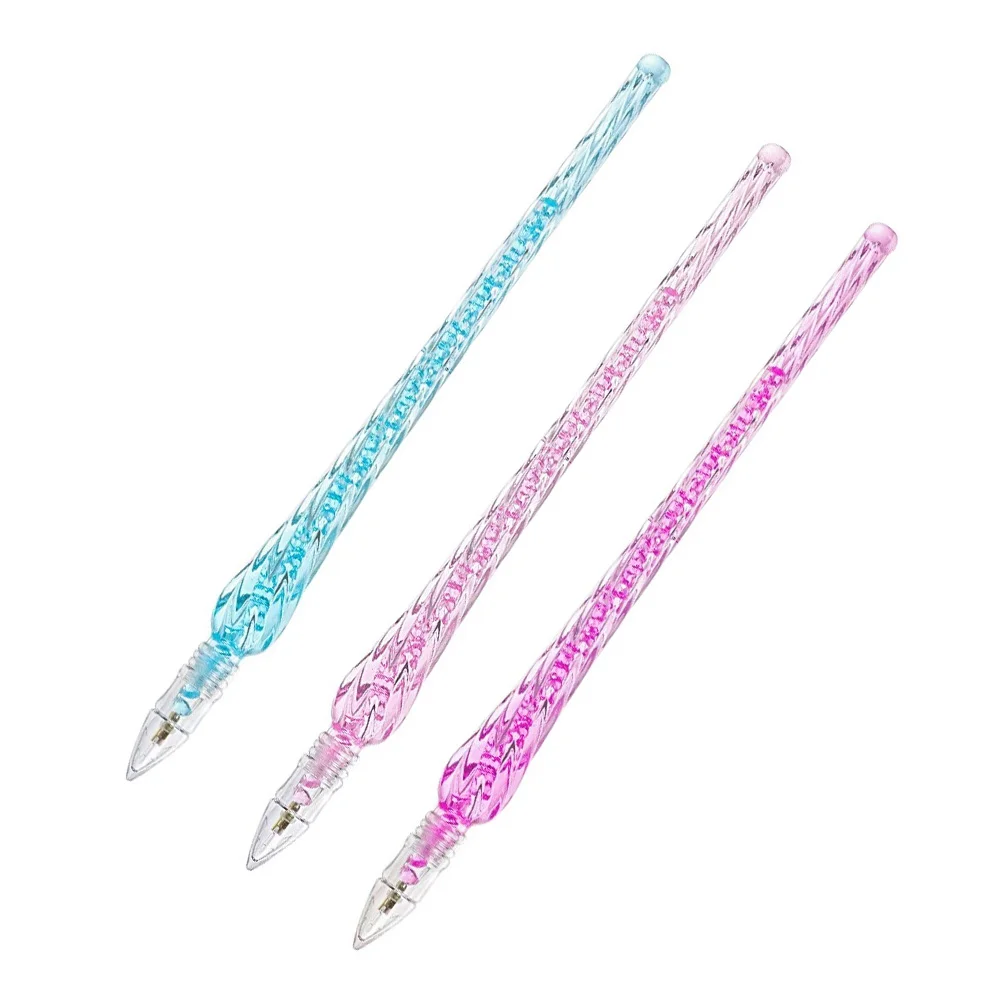 

3 Pcs Crystal Drilling Pen DIY Pens Drawing Glue Clay Tools Creative Painting