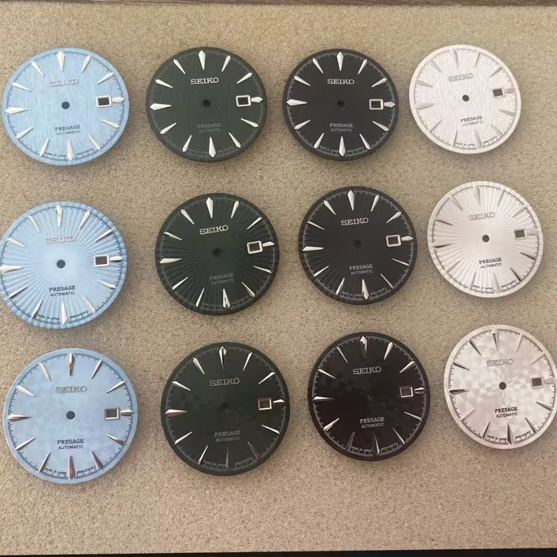 

Set new dial and hands accessories 35mm literal 40mm stainless steel case for NH35 automatic movement.