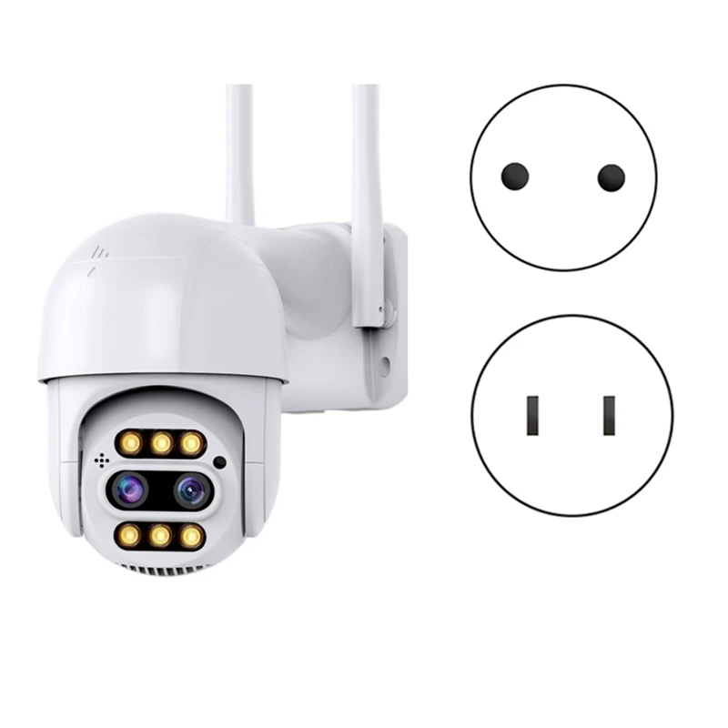 

Камера видеонаблюдения с двойным объективом, 8 Мп, 4K