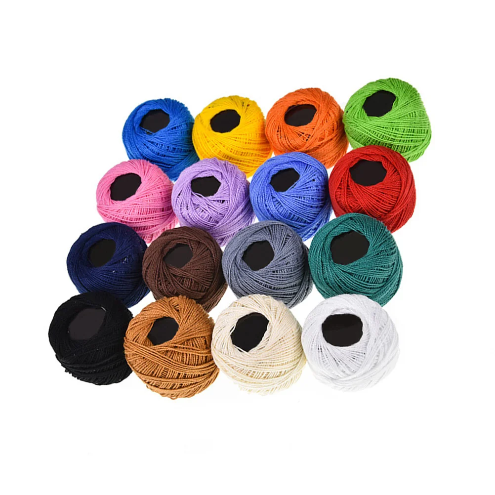 

16 Color Cross Stitch Line Embroidery Thread Cross Stitch Wiring Manual DIY Color Embroidery Thread (Solid Color)