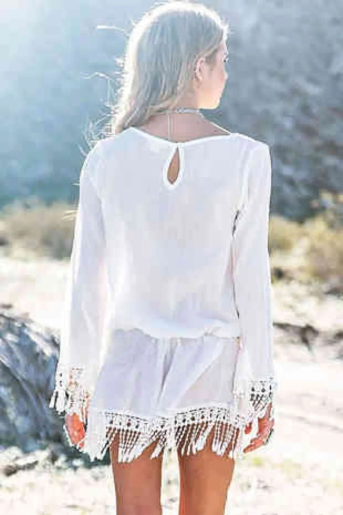 

Парео для женщин, белый купальник, накидка, платье, пикантная туника, костюм, пляжная одежда, женский пляжный бикини, свободное мини-платье