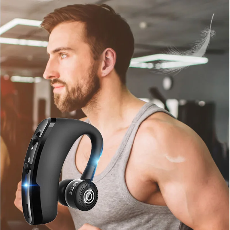 v9 bluetooth earphone handsfree bluetooth headphones wireless bluetooth headset wireless headphones with microphone sport driver free global shipping