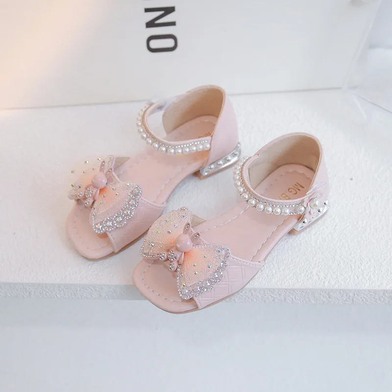 

Girls Sandals Bunny and Butterfly Chic Princess Mary Janes for Party Wedding Shows 2023 Kids Fashion Elegant Performance Shoes