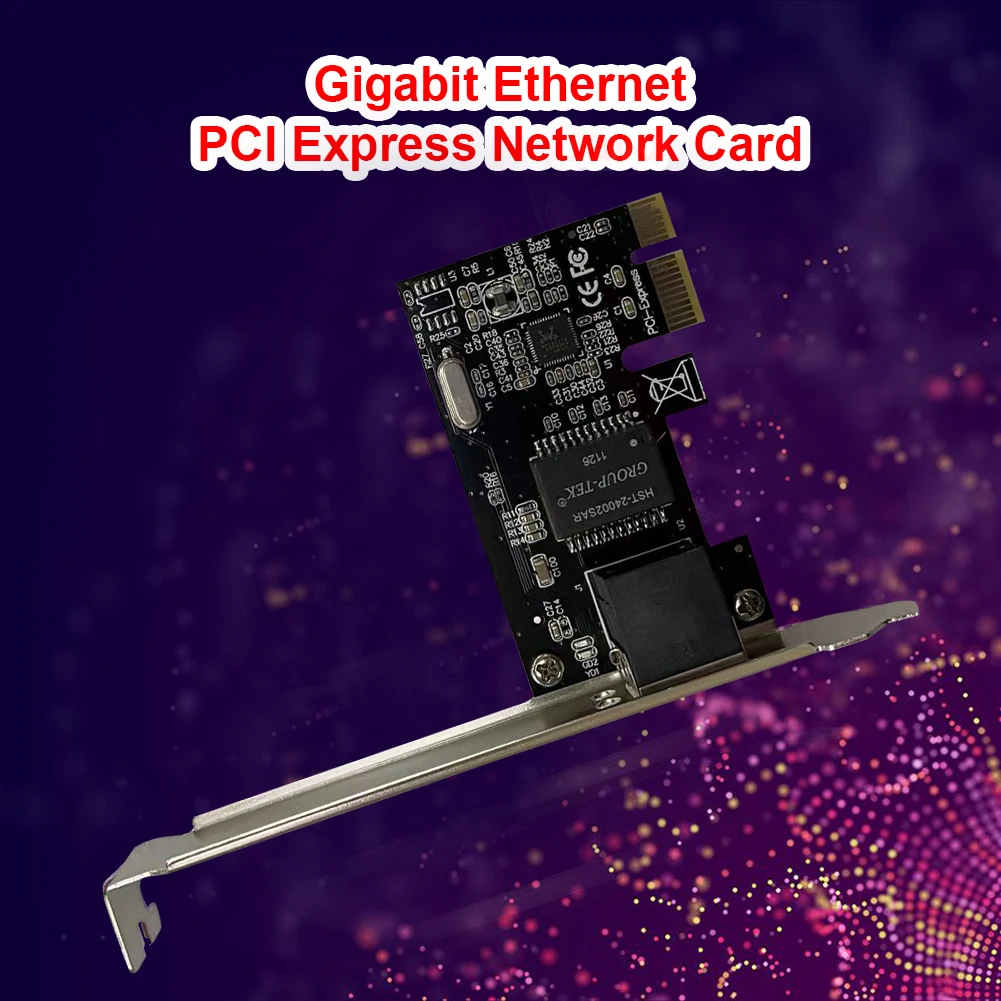 

Gigabit Ethernet PCI-E Express Network Card RJ45 Port LAN Adapter for Desktop PC