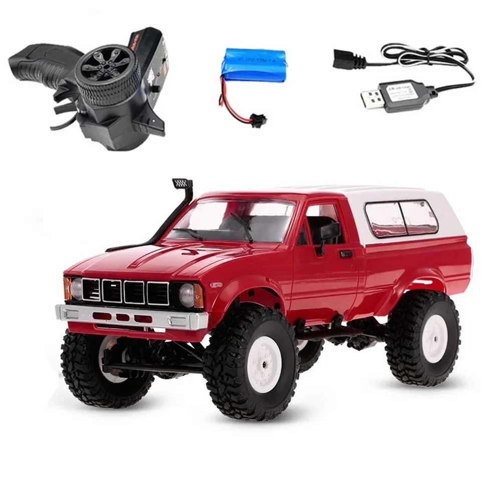 WPL Pickup C24 полный размер 1:16 2 4G 4WD скалолазание детские игрушки модель с