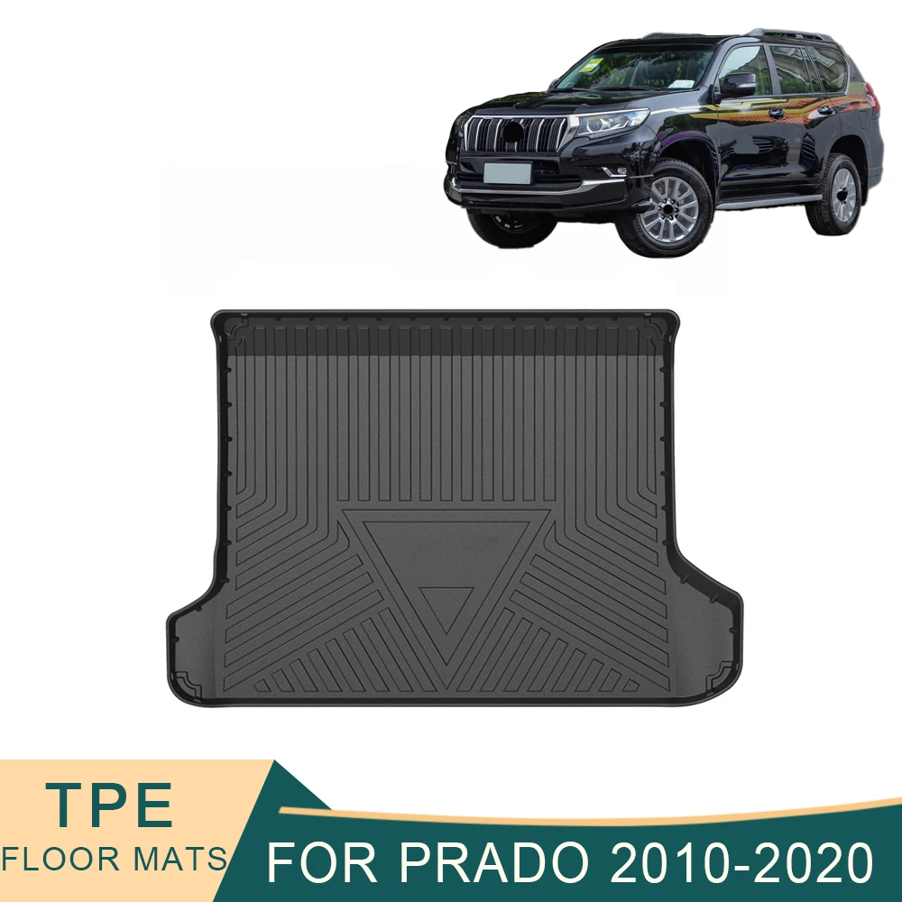 

Нескользящие коврики из ТПЭ для багажника Toyota Land Cruiser Prado J150 2010-2020