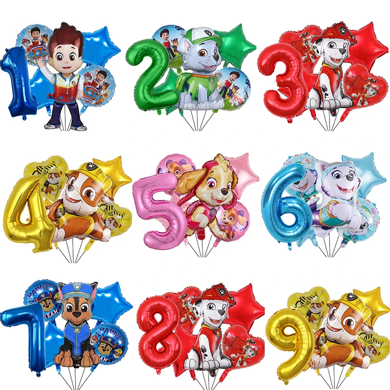 Экшн-фигурки из м/ф «Щенячий патруль», 6 шт.