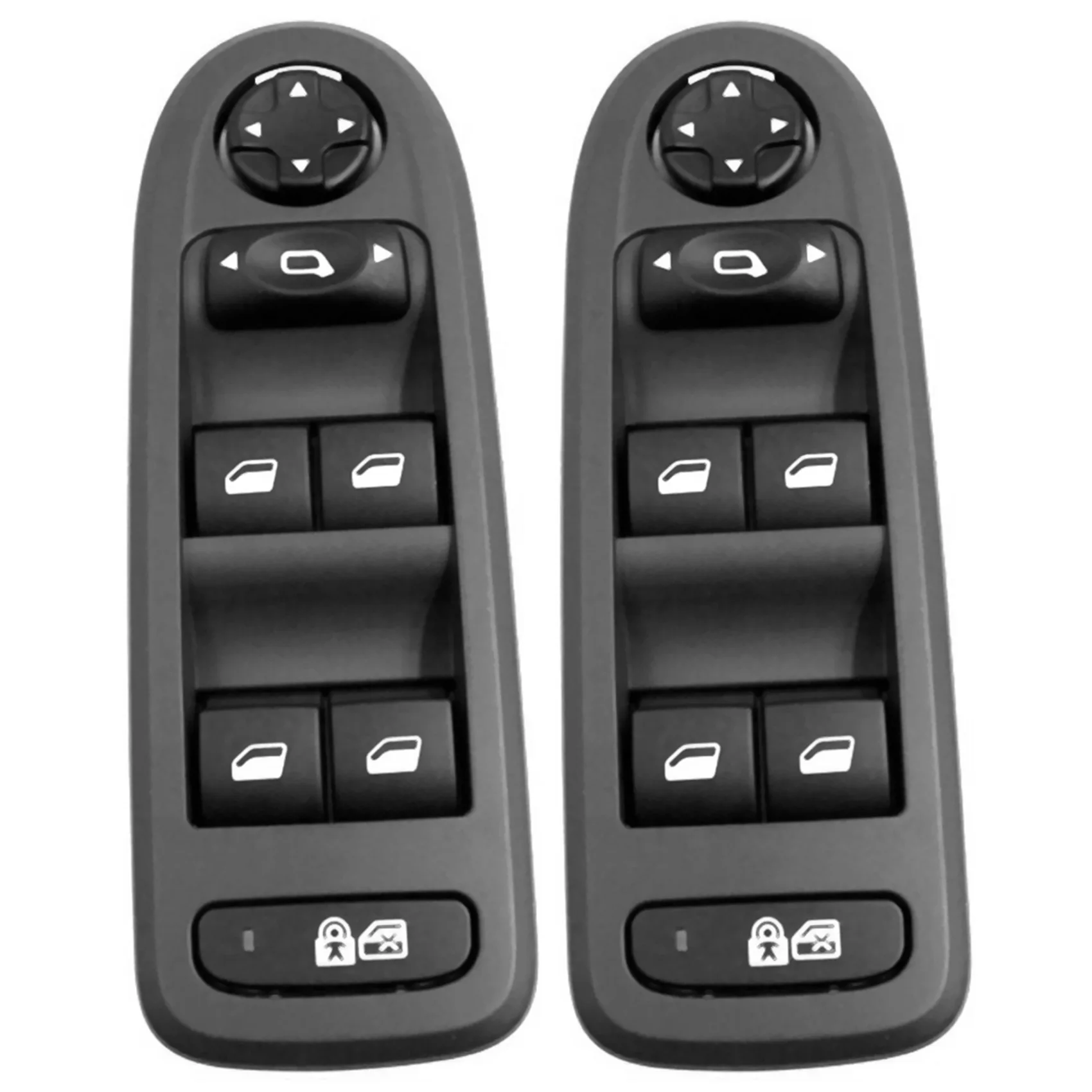 

2X for Peugeot 308/508/C5 5 Door Hatchback Wagon Master Window Switch 2008-2013 Power Window Switch 96644915