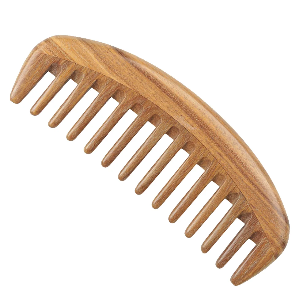 

Wide Sandalwood Comb Wooden Hair Comb Anti Static Hair Comb for 1pc