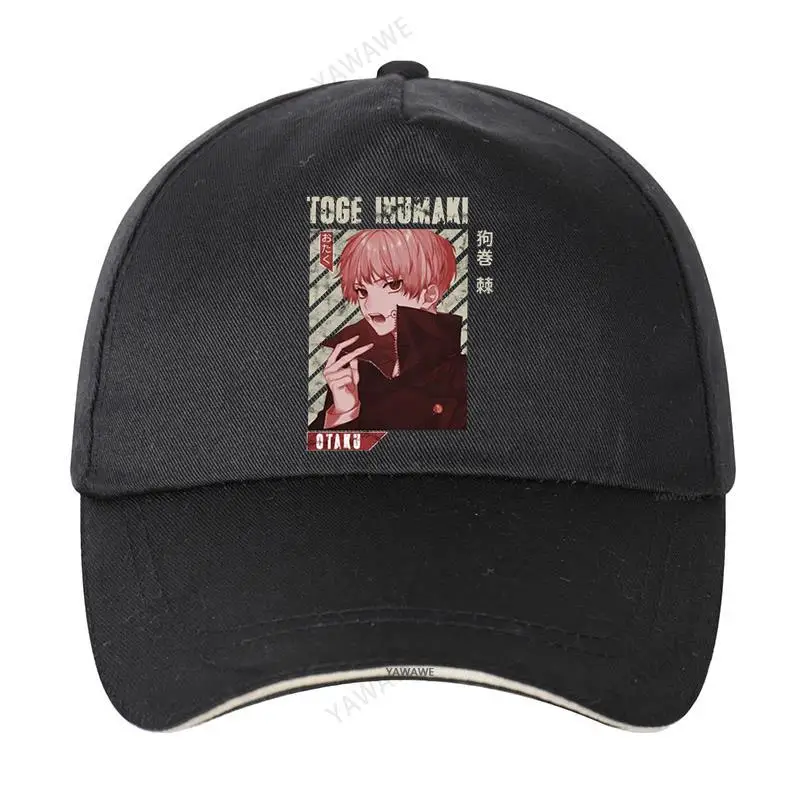 

Jujutsu Kaisen Toge Inumaki Baseball Caps Men Printed Snapback Cap Trendy Anime Manga Solid Sunhat Boyfriend Caps Gift