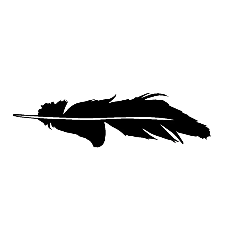 

Виниловая наклейка в виде пера, автомобильная наклейка, наклейка на окно, для ноутбука Macbook, Оригинальный индийский символ K504