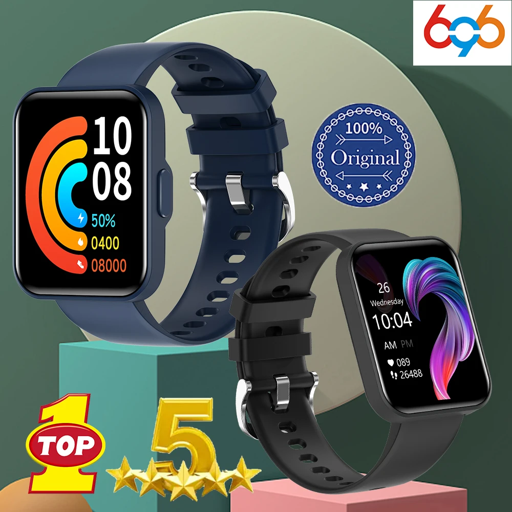 

696 2022 Smart Watch E21 Pedometer Heart Rate Sleep Monitor IP68 Waterproof Smartwatch For Xiaomi Mi Band Android IOS Sports