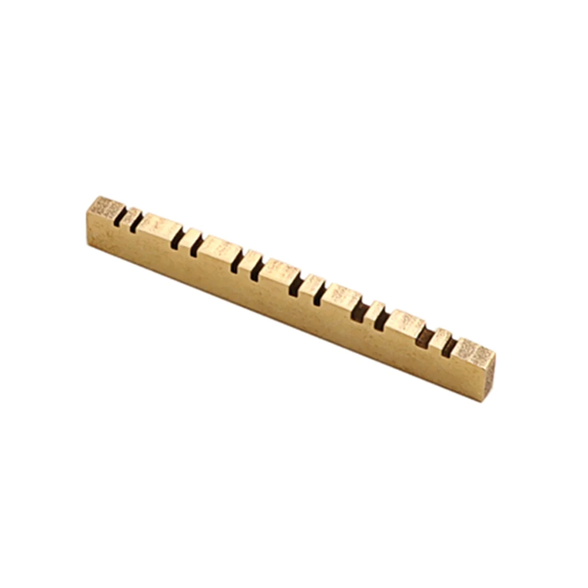 

Brass Slotted 12-String Guitar Nut for Acoustic Guitar Parts Accessories