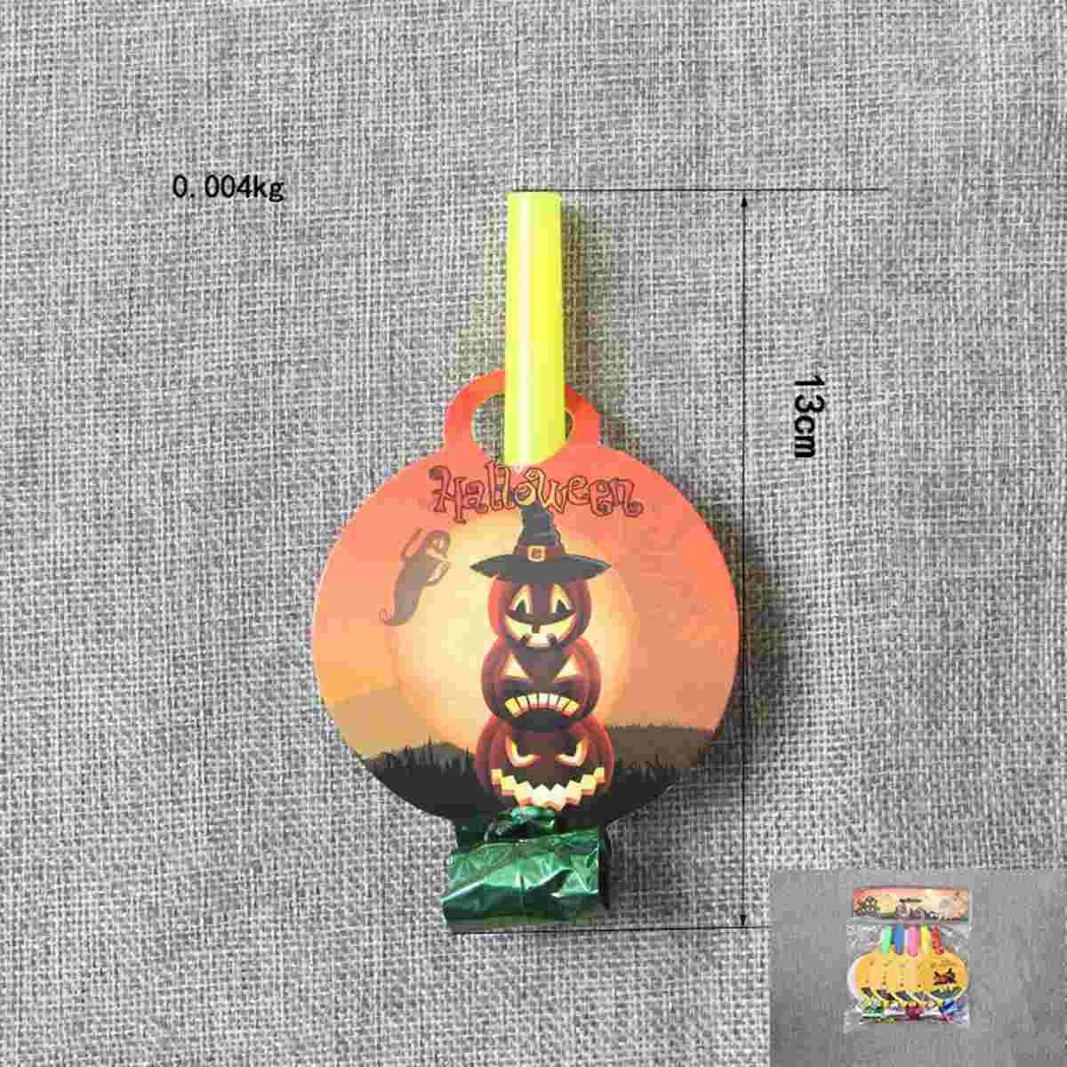 Хэллоуин вечерние украшения дети свистки воздуходувки игрушки выдувы сувениры