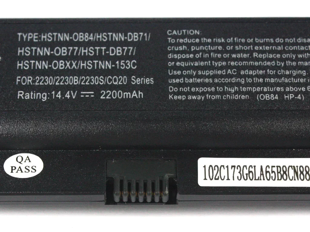 Аккумуляторы 2024 для HP Compaq 2230s Ob84 Cq20 фотоаккумулятор/Ob84