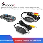 Podofo 2,4 Ghz беспроводная камера заднего вида RCA видео передатчикприемник для автомобиля монитор заднего вида беспроводной автомобильный монитор заднего вида