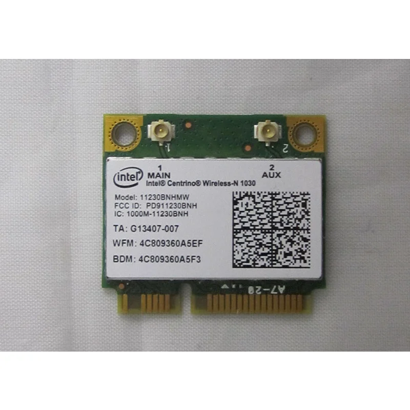 

NEW Network Card For Intel Wireless-N 1030 11230BNHMW WIFI for Bluetooth-compatible 3.0 For Fujitsu A531 AH531 A532 A544 AH544
