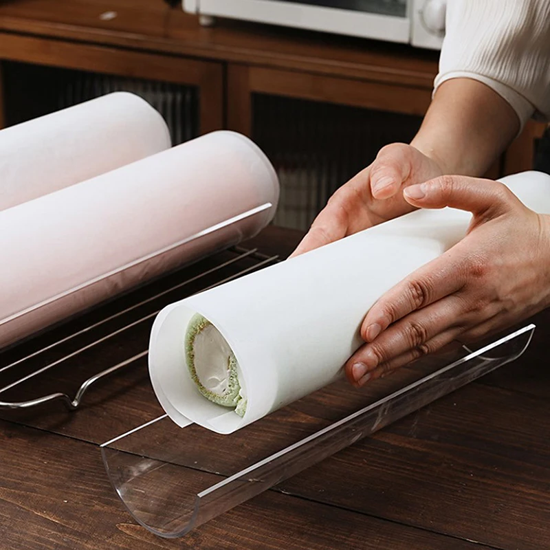 Акриловая новая утолщенная 30 см вставка для рулетов торта форма U-образный