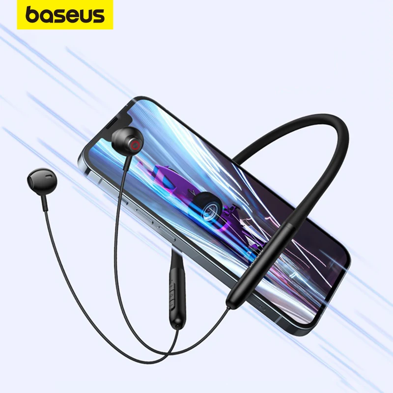 

Беспроводные наушники Baseus Bowie P1, Bluetooth 5,2, Спортивная гарнитура для бега, водонепроницаемые спортивные наушники, срок службы батареи 25 часов