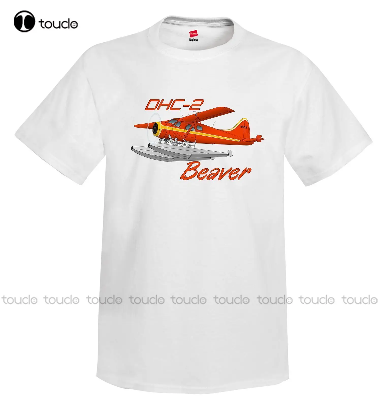 

Hip Hop Novelty T Shirts Men'S Brand Clothing De Havilland Dhc-2 Beaver Airplane T-Shirt - Personalized With Your Tee Shirt