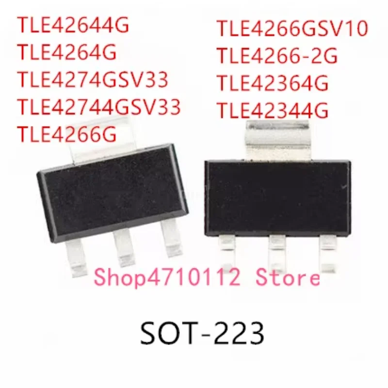 10 шт. TLE42644G TLE4264G TLE4274GSV33 TLE42744GSV33 TLE4266G TLE4266GSV10 TLE4266-2G TLE42364G TLE42344G IC