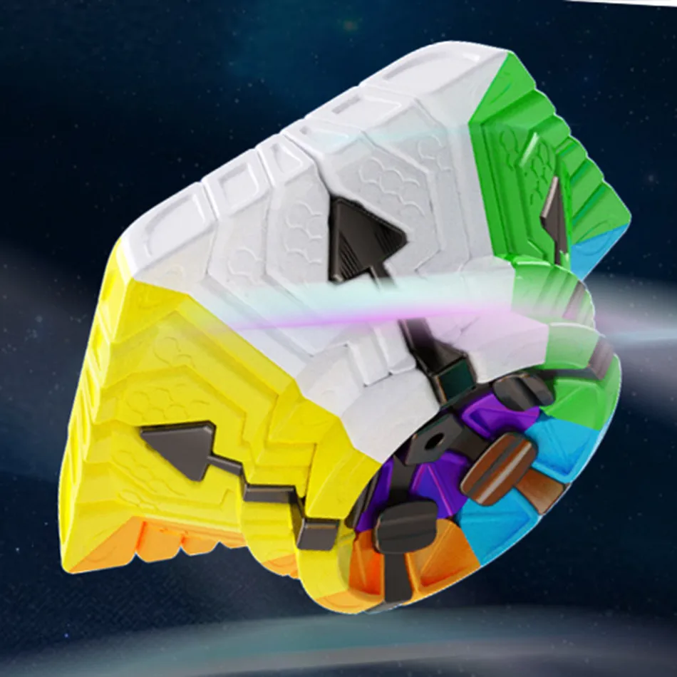 Игрушка-головоломка YuXin Huanglong 6x6 без наклеек 12 лиц Megaminx подарок для детей