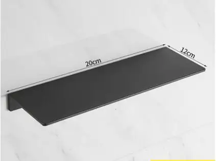 

Матовая золотая металлическая полка для ванной Tuqiu