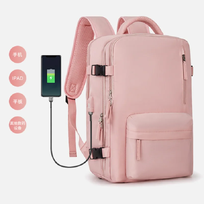 

Large Capacity Women Shoulder Travel Backpack Lady Weekend Sports Yoga Luggage Zipper Bags Multifunction Crossbody Bag 2023