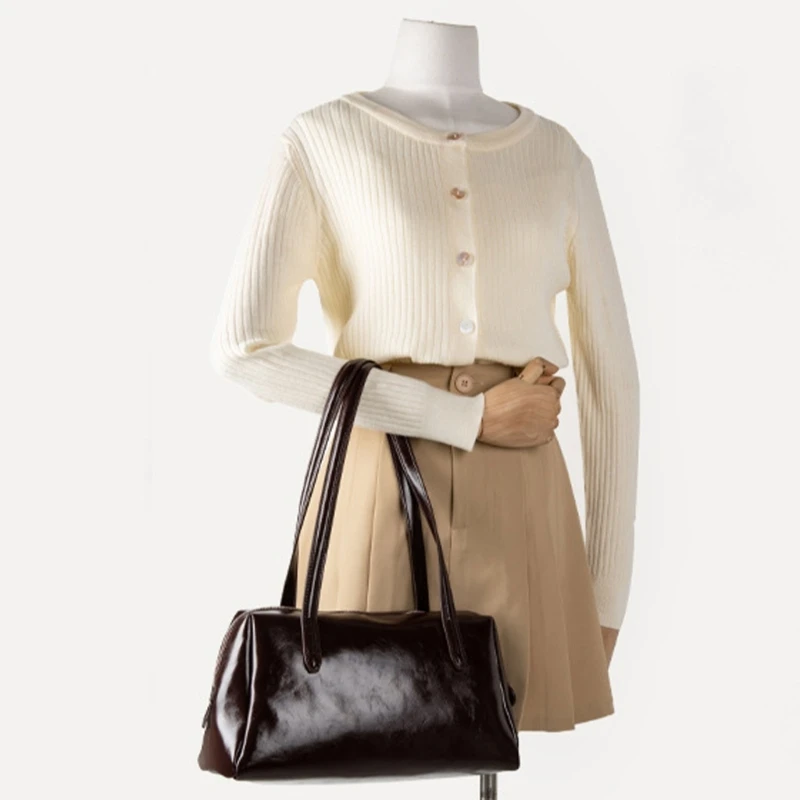 Женская сумка для подмышек винтажная в корейском стиле модная