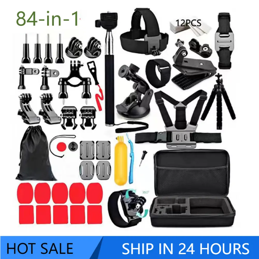 

For Gopro Hero 9 Accessories Action Camera 4K For Insta360 One X2 Motorcycle Backpack Case Helmet Mount Bracelets On Hand Strap